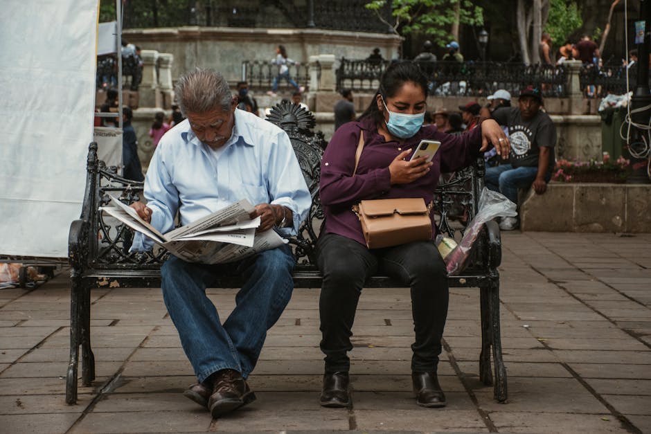 Lettura notizie su smartphone